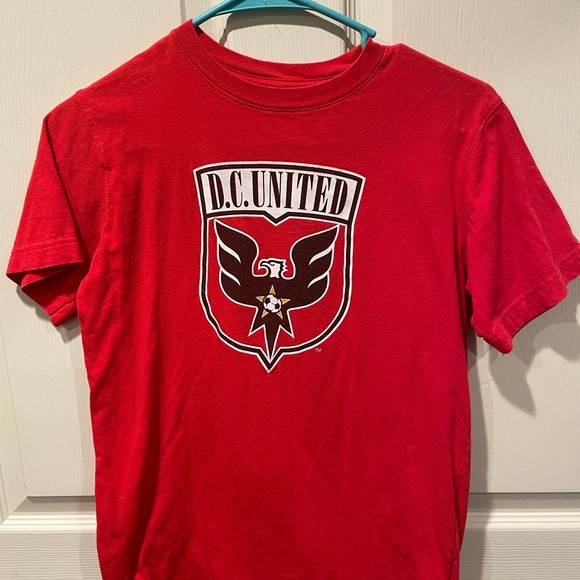 Majestic MLS DC United soccer Jersey and T-shirt YM - Picture 7 of 10